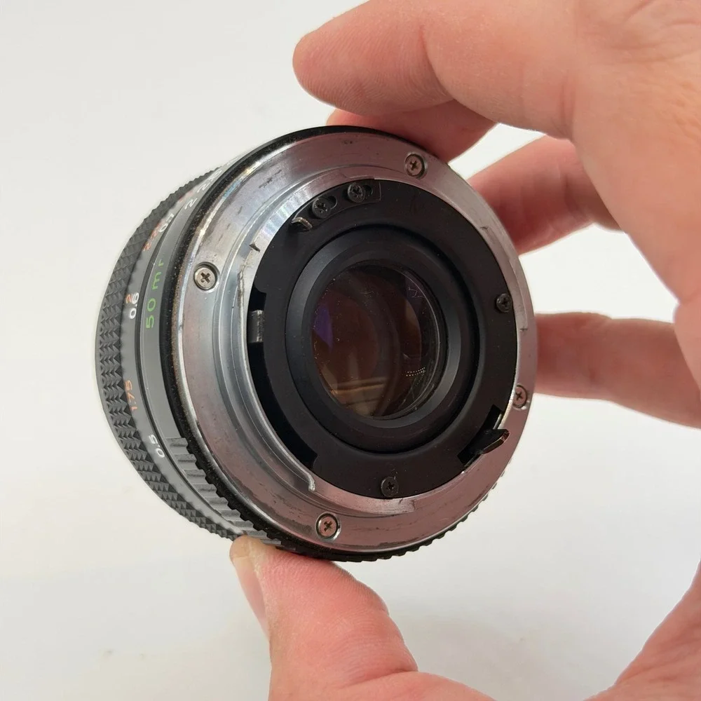 Yashica ML 50mm f2 Lens Contax Yashica CY Mount Manual Focus Prime Made in Japan
